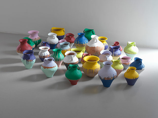 Frieze New York: Coloured Vases, 2010 by Ai Weiwei