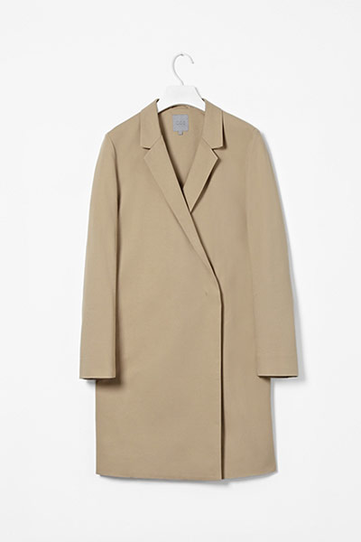 Spring jackets: cos coat