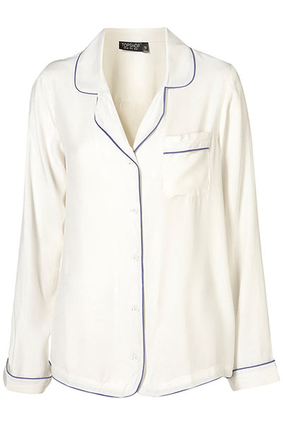 Pyjamas: Topshop shirt
