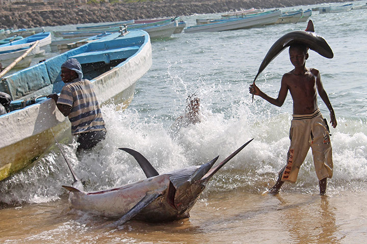 Somalia: Fishermen in Somalia