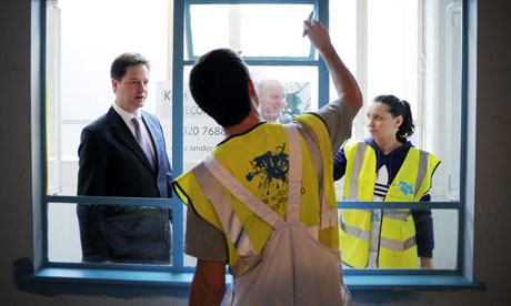 Clegg meets apprentices