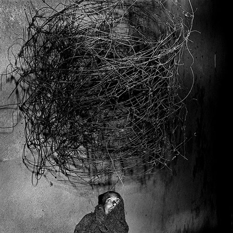 Roger Ballen: Twirling wires, 2001