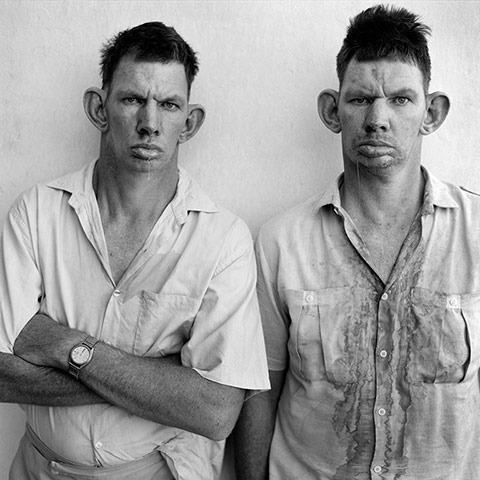 Roger Ballen: Dressie and Casie, Twins, Western Transval, 1993 