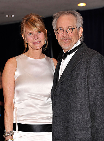 White House dinner: Steven Spielberg and Kate Capshaw 