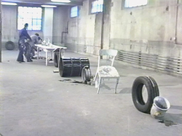 Fischli and Weiss: A still from Patrick Frey's documentary Making Things Go 