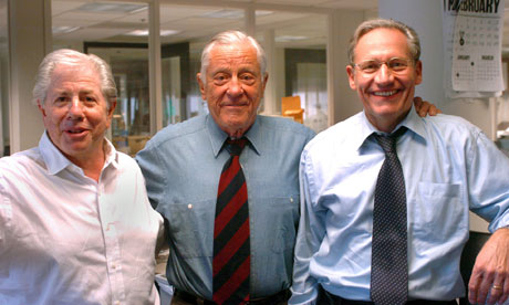 Ben Bradlee, Carl Bernstein, Bob Woodward, Washington Post, 2005