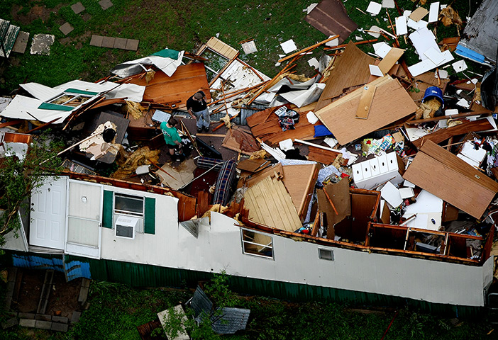 Texas tornado: Homes in Kennedale destroyed by a tornado