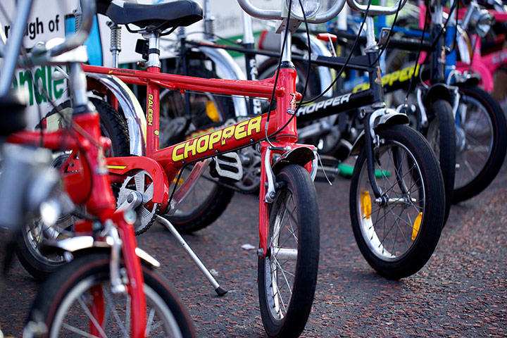 The history of Raleigh: Chopper Dash cycle race in Colne, Lancashire.  