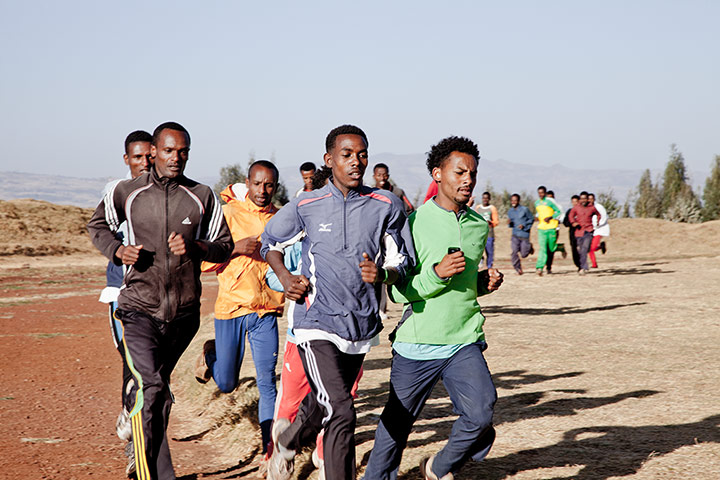 Ethiopia Runners: Runners on the Track