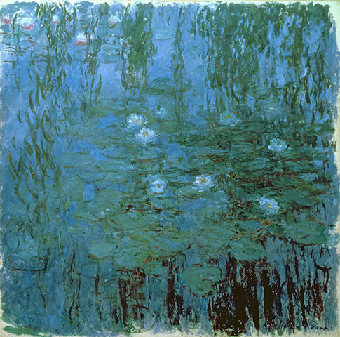 10 Best: Blue Water Lilies by Monet