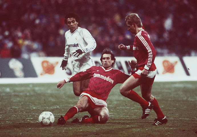 Real v Bayern: Bayern Munich v Real Madrid in 1988