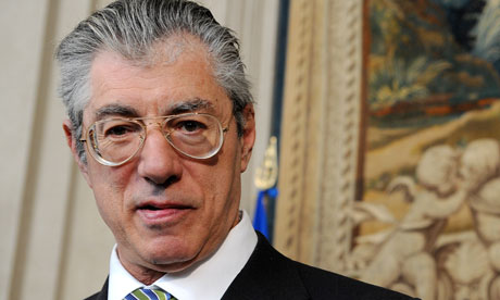 Umberto Bossi resigns as leader of Northern League amid funding scandal | World news | The Guardian - Umberto-Bossi-008