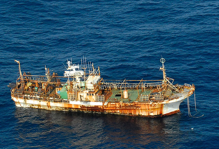 Ryou-Un Maru: The unmanned Japanese fishing vessel, Ryou-un Maru