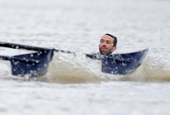 158th Boat Race:  Oxford vs Cambridge boat racee