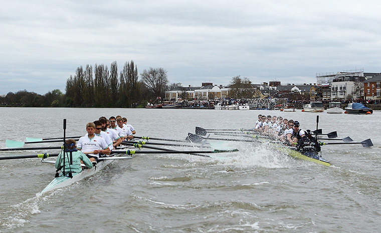 158th Boat Race: Oxford v Cambridge Boat Race 2012