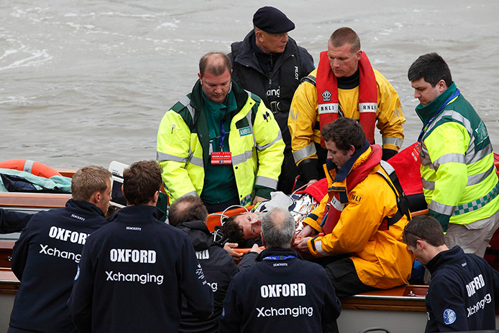 158th Boat Race: Oxford v Cambridge Boat Race 