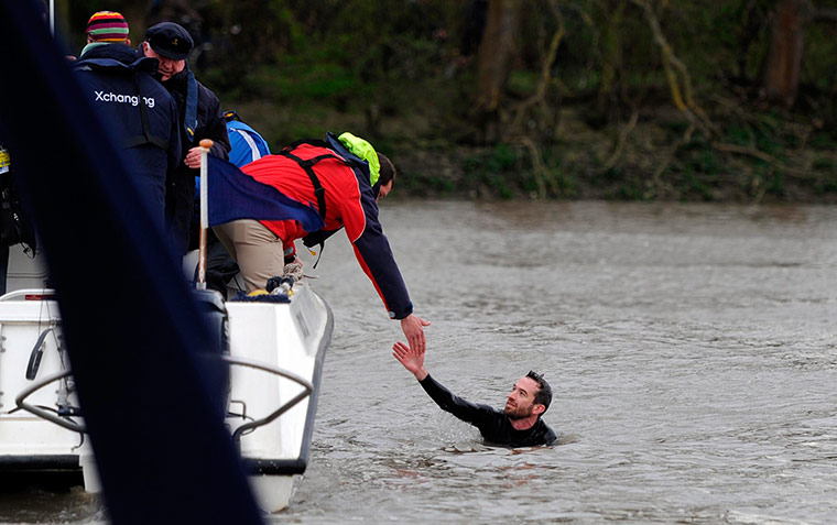 158th Boat Race:  Oxford v Cambridge Boat Race 