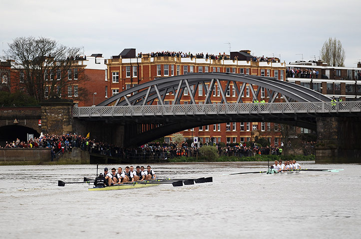 158th Boat Race:  Oxford v Cambridge Boat Race 