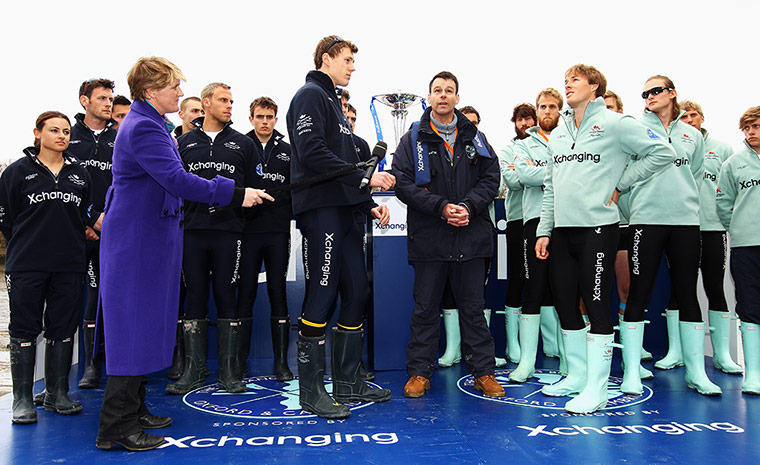 158th Boat Race: Oxford v Cambridge Boat Race 2012