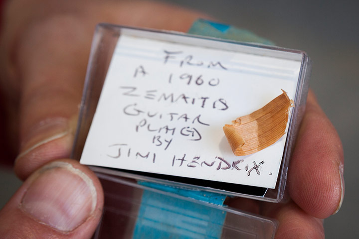 The Boat Project: A fragment of a guitar played by Jimi Hendrix
