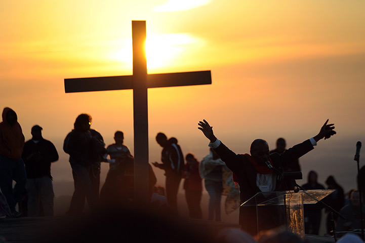 Easter Sunday: Easter Sunrise Services on Stone Mountain