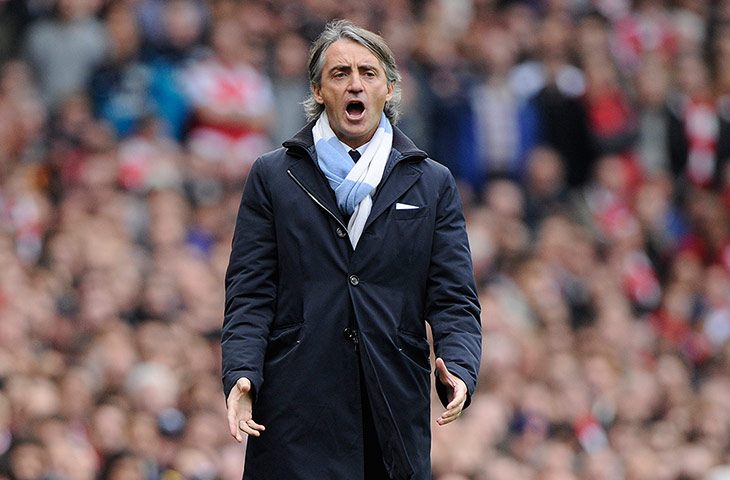 football: Arsenal v Man City