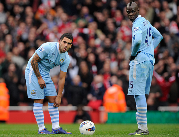 football: Arsenal v Man City
