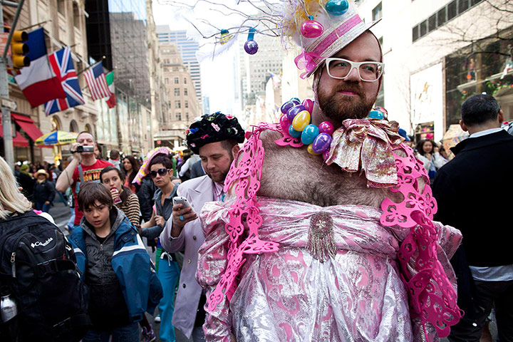 Easter bonnet parade: Easter bonnet parade