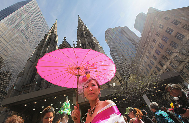 Easter bonnet parade: Easter bonnet parade