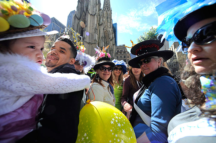 Easter bonnet parade: Easter bonnet parade