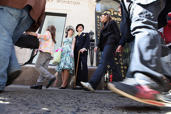 Easter bonnet parade: Easter bonnet parade