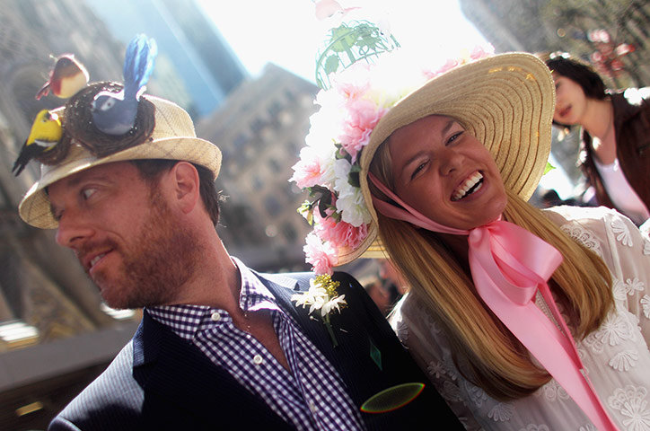 Easter bonnet parade: Easter bonnet parade