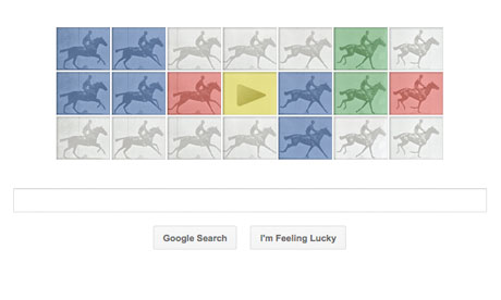 Google doodle Eadweard Muybridge