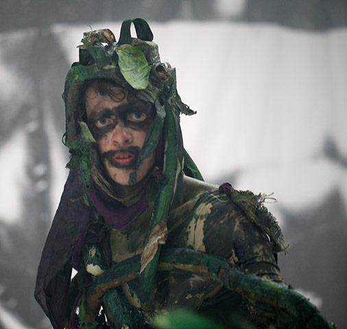 Turner nominees: A photograph from the performance Odd Man Out (2011) by Spartacus Chetwynd