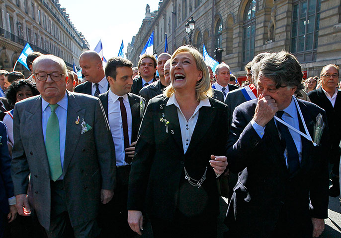 Picture Desk Live: Marine le Pen, Jean Marie le Pen, Gilbert Collard