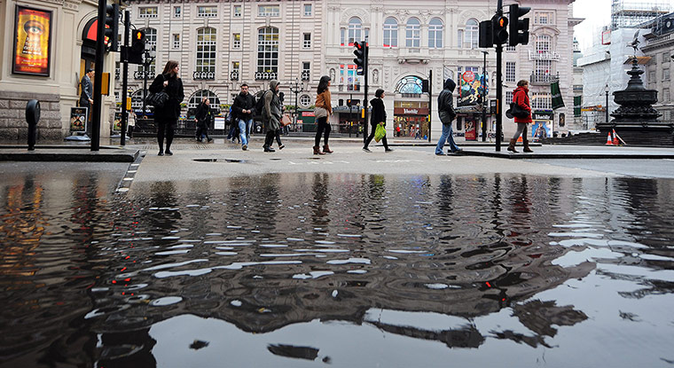 Picture Desk Live: April the Wettest Month Since Records began 1910