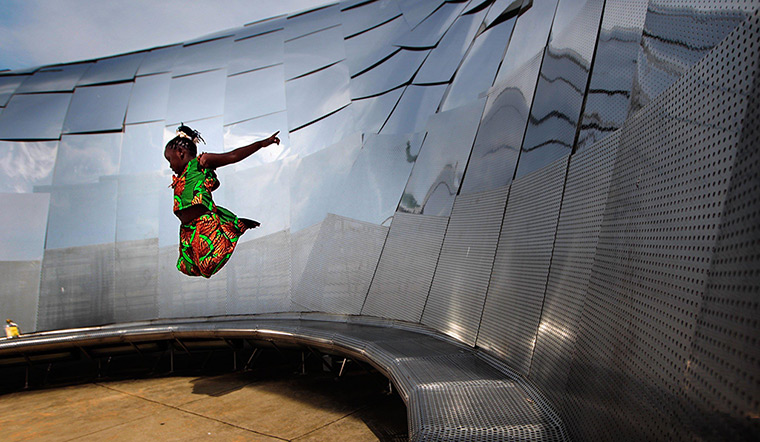 24 hours in pictures: Flora Banga jumps at the Cannon Centre, Tennessee