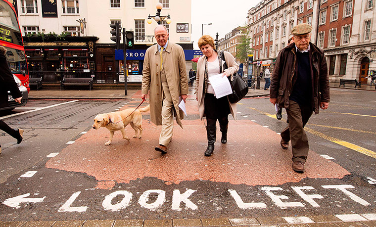 Picture Desk Live: Ken Livingstone walks his dog Coco as he meets voters in north London