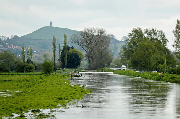 flooding in UK: The River Brue