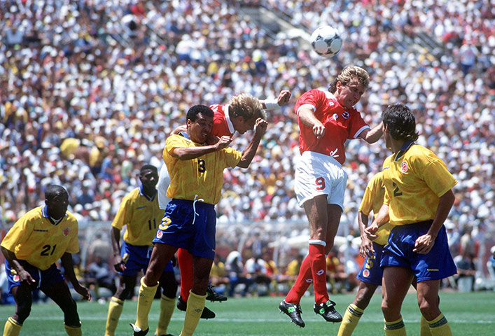 Roy Hodgson career: Switzerland at 1994 World Cup