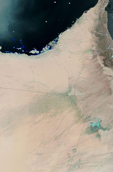 Satellite Eye on Earth: Torrential rains caused flooding in parts of Saudi Arabia 