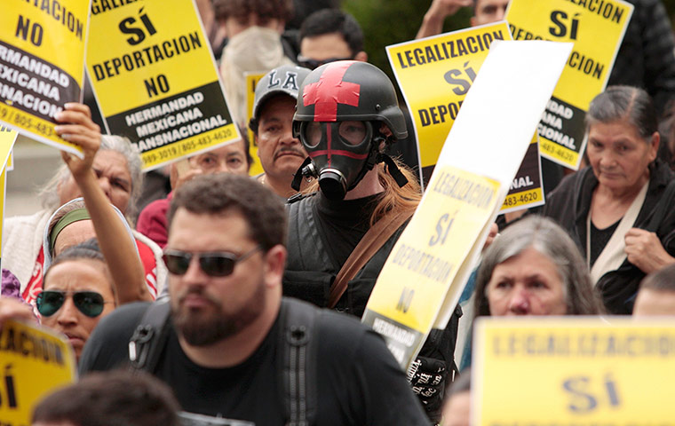 Occupy May Day: Los Angeles protesters