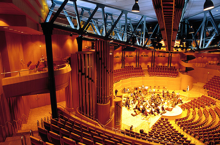 Eurostar Cologne Gallery: Cologne Philharmonie Auditorium with Orchestra rehearsing