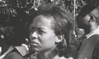 SNCC workers outside funeral
