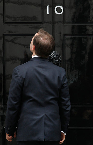 Picture Desk Live: Craig Oliver, stands outside 10 Downing Street in London