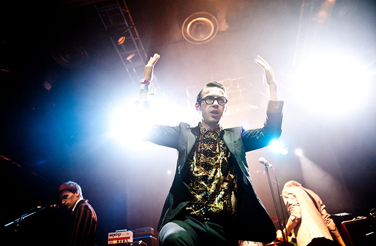 Week in Music: Spector perform at KoKo during the Camden Crawl Music Festival in London