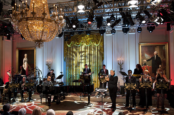 Week in Music: Stevie Wonder performs for the First Family