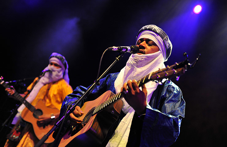 Week in Music: Tinariwen perform at Shepherds Bush Empire in London on 3 May