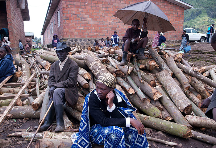 Picture Desk Live: Newly arrived refugees from the DRC