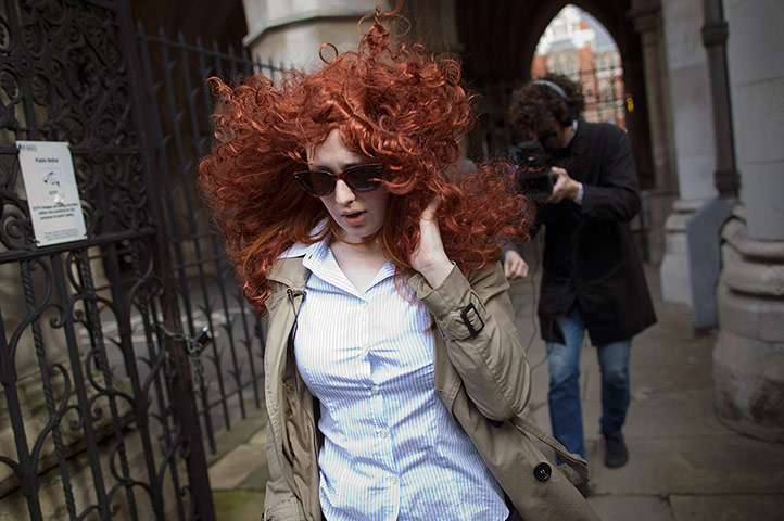 Picture Desk Live: A look-a-like of former Rebekah Brooks